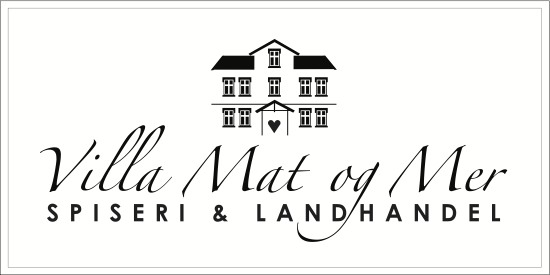 logo med bilde fra utsiden av cafeen